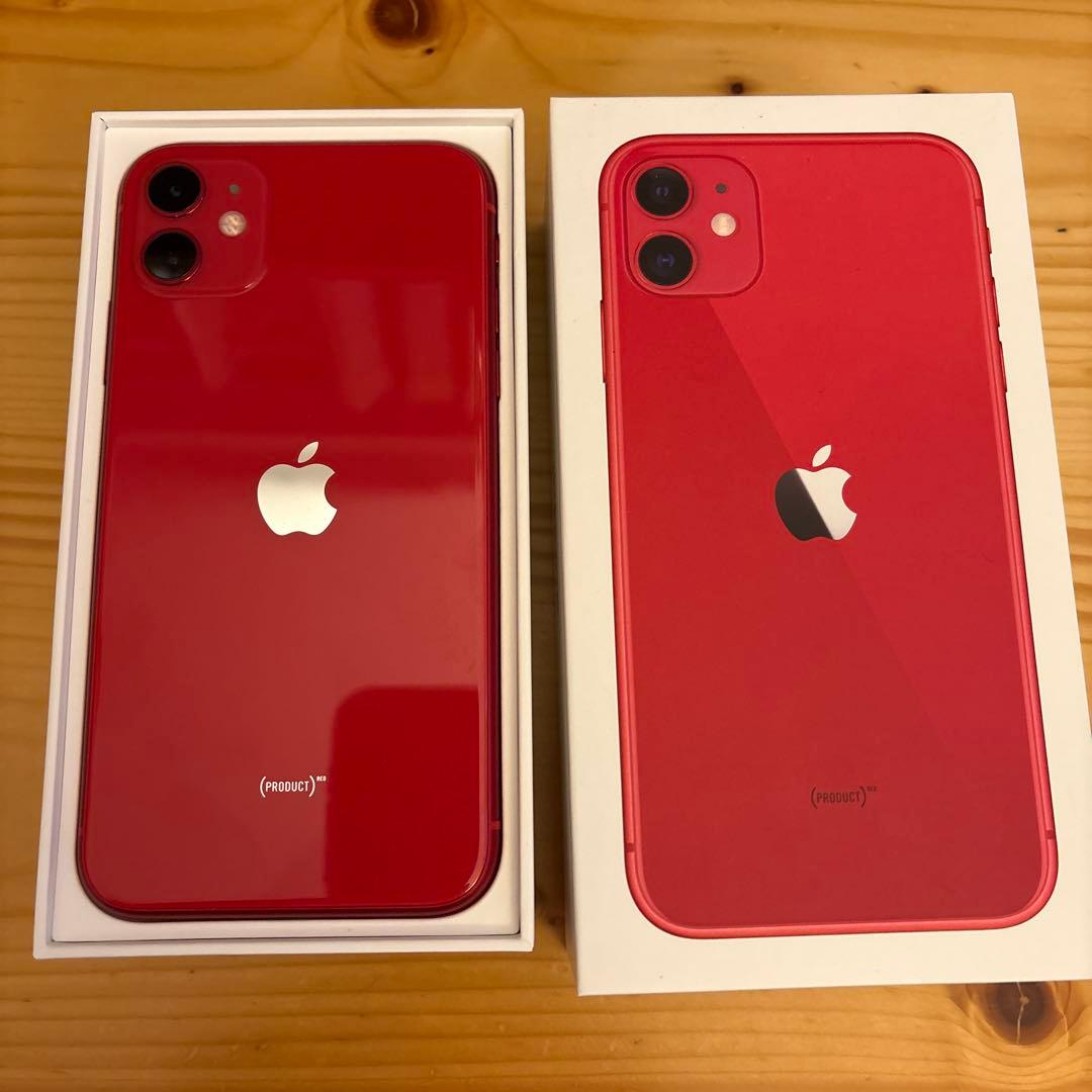 スマートフォン本体 iPhone11 RED 128
