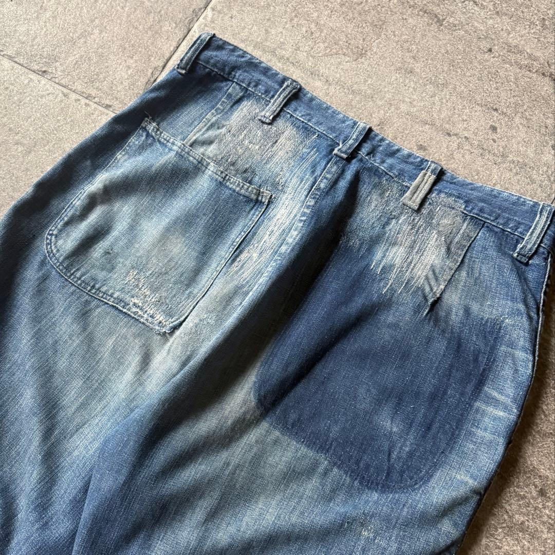 40s US NAVY M-45 \"デニムベイカー\" W32/L31