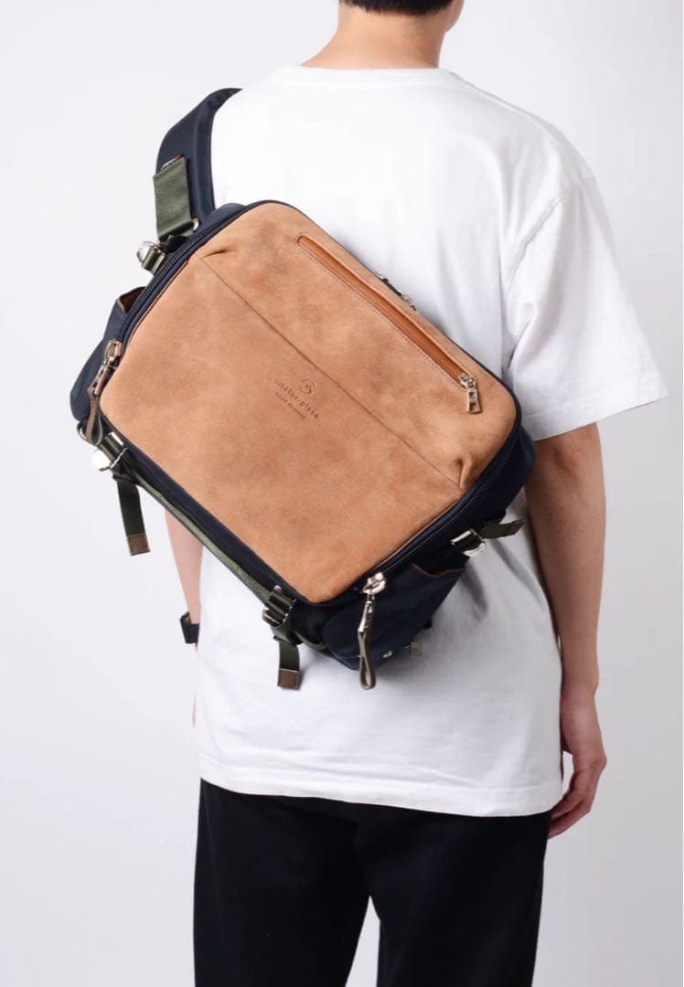 masterpiece Grave メッセンジャーバッグ　mspc ネイビー