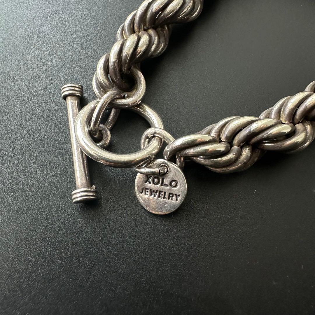 アクセサリー Xolo Jewerly Twist Link Bracelet 10mm