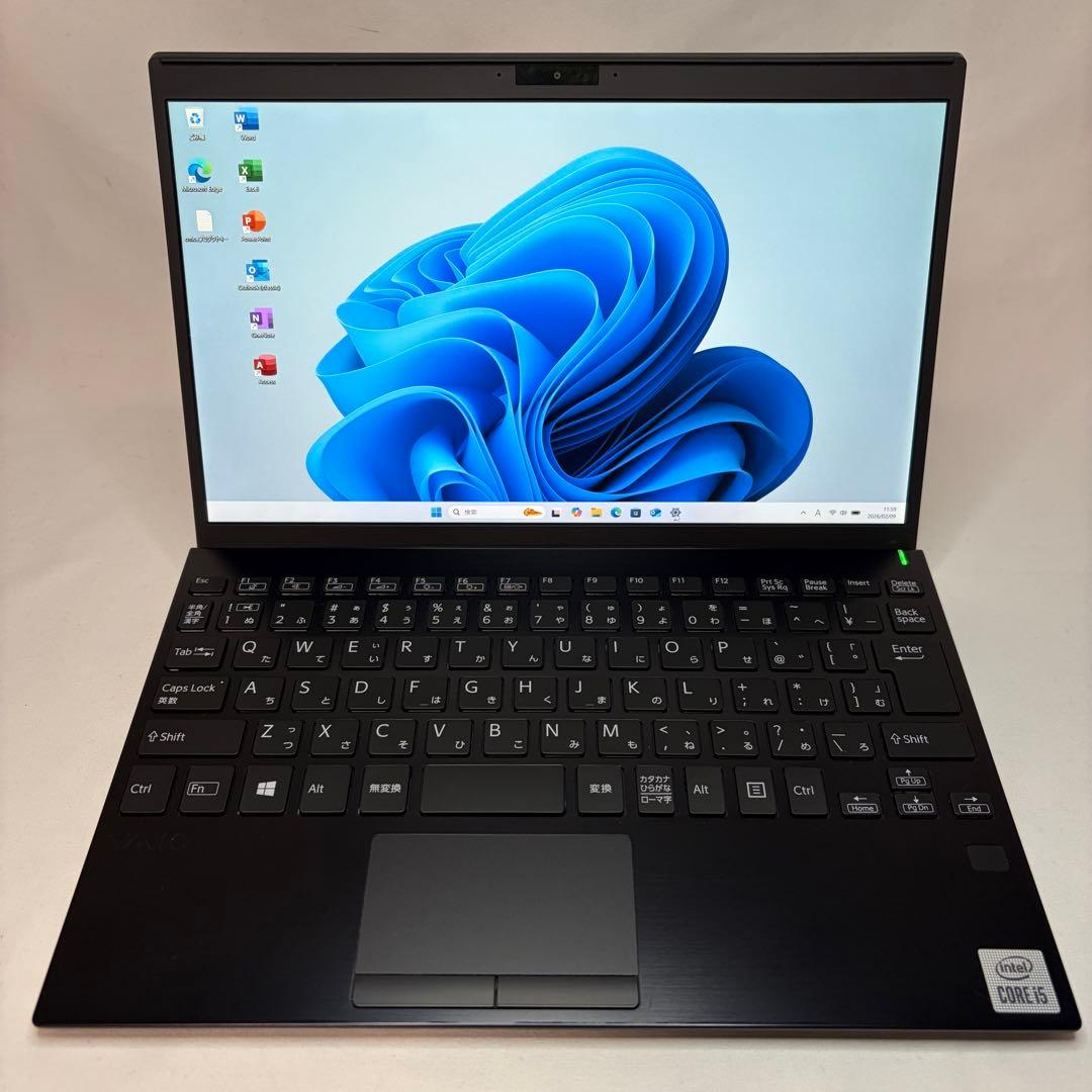 美品 VAIO Pro PJ 10世代 i5 8GB 256 フルHD オフィス