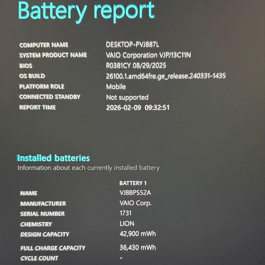 美品 VAIO Pro PJ 10世代 i5 8GB 256 フルHD オフィス