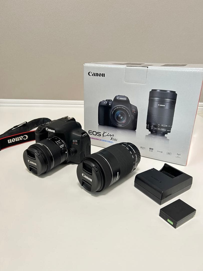 Canon EOS kiss X10iダブルズームキット