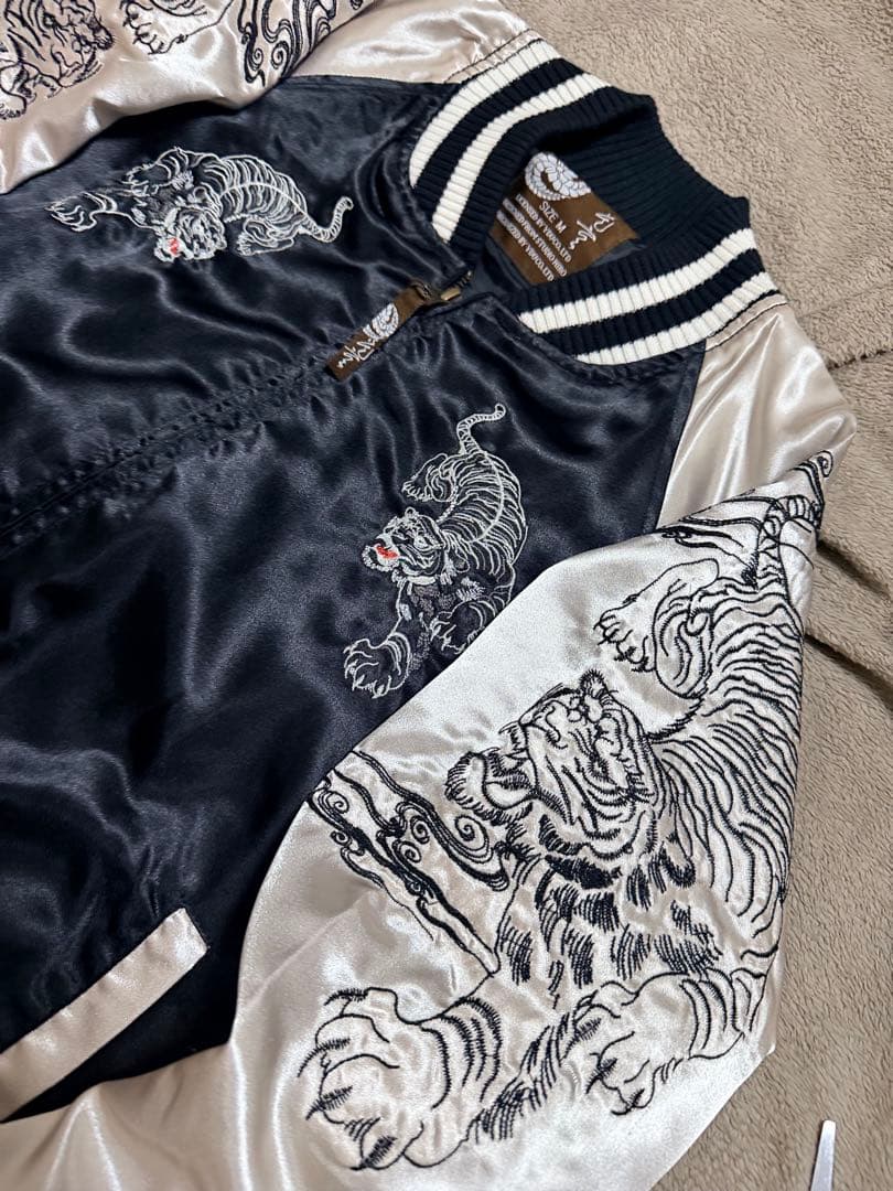 STUDIO HIRO seku 虎日本限定 スカジャン vintage サテン