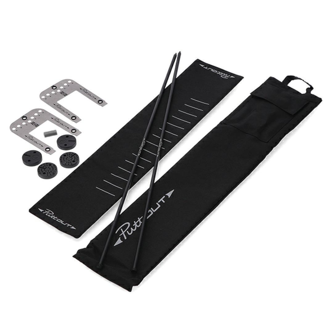 PuttOUT パッティングプレーン & アラインメントスティック セット