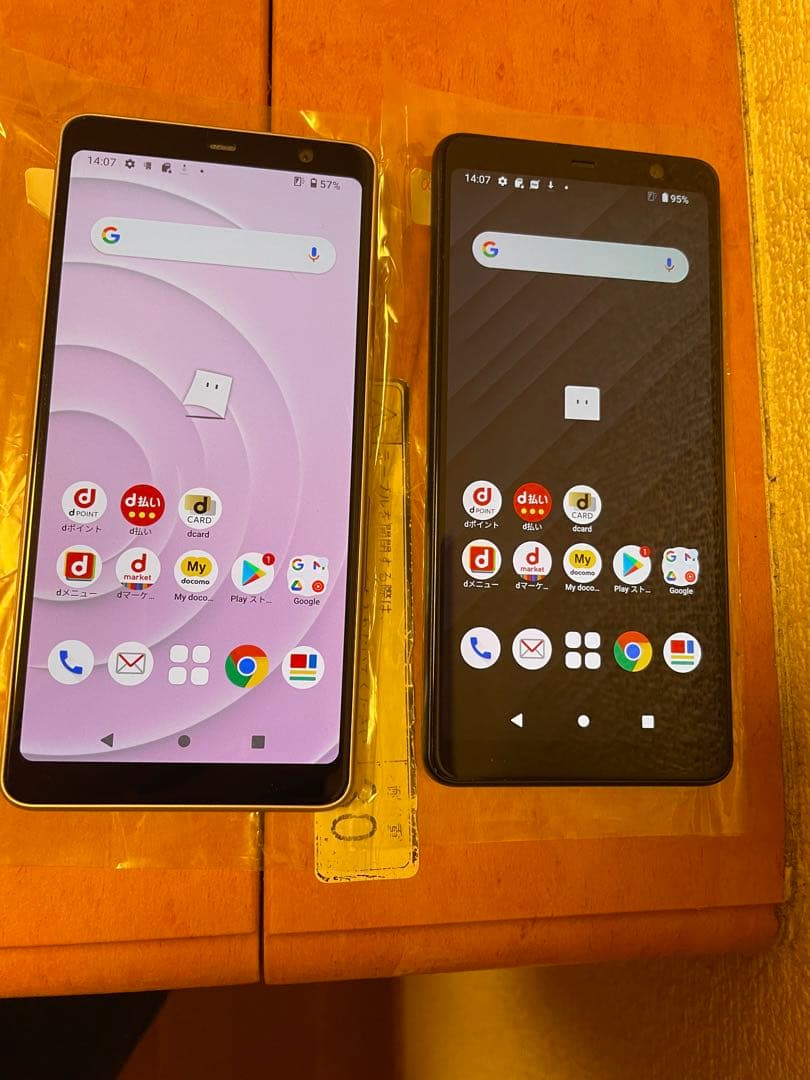 2台arrows be4 f-41a simロック解除み