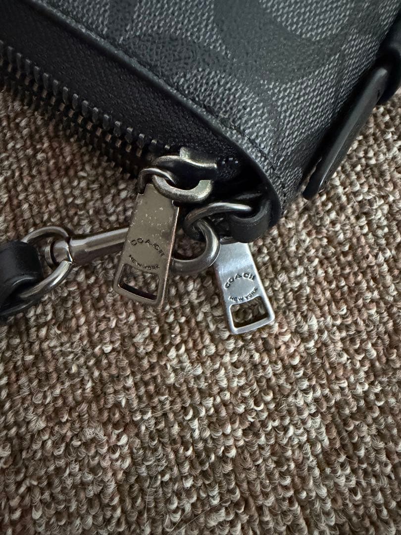 COACH ダブルジップオーガナイザー 長財布