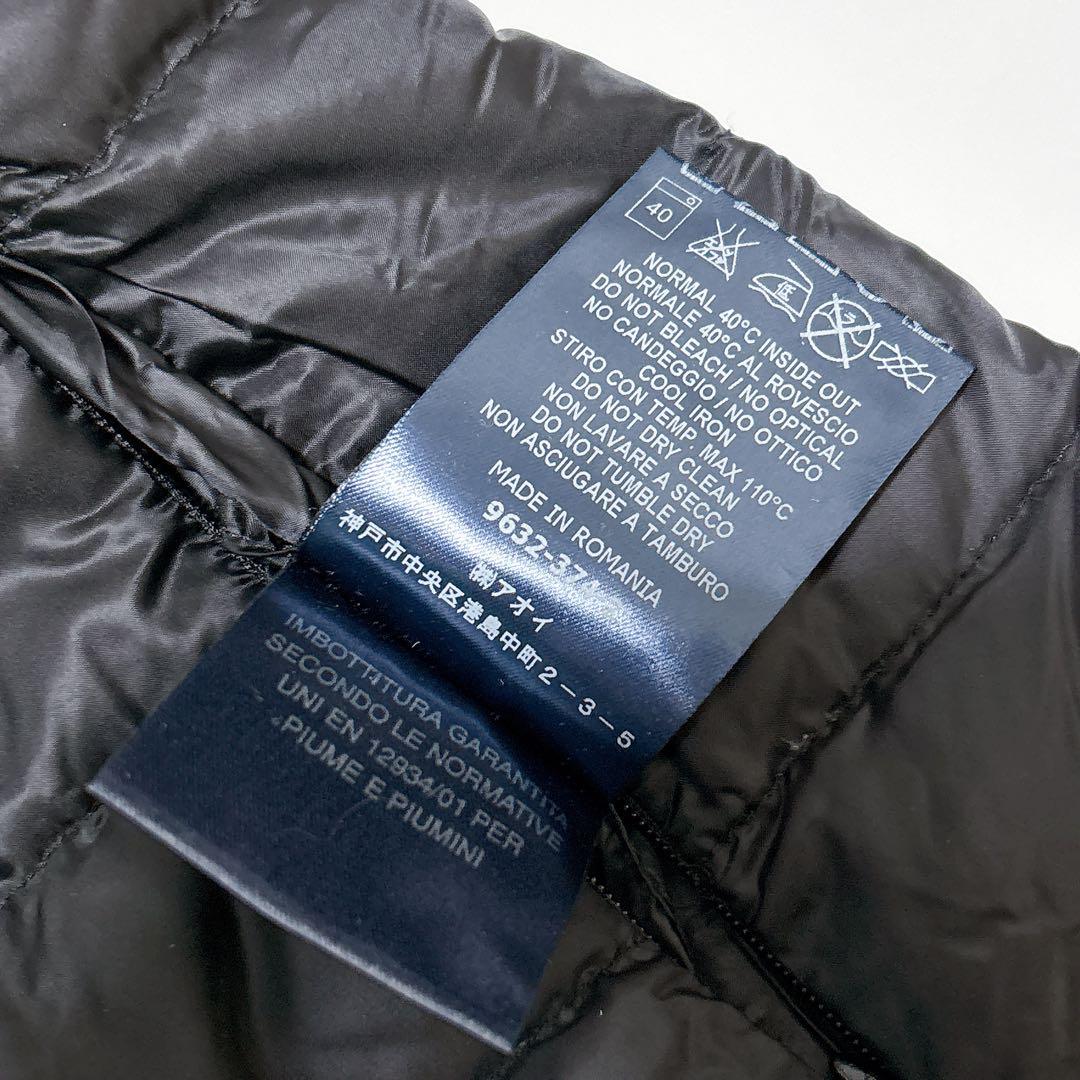 美品 HERNO ラミナー ショートダウンジャケット ブラック 42 f725