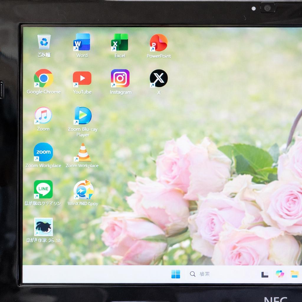 爆速SSD480GB✨NECノートパソコン Win11 カメラ付き ブルーレイ