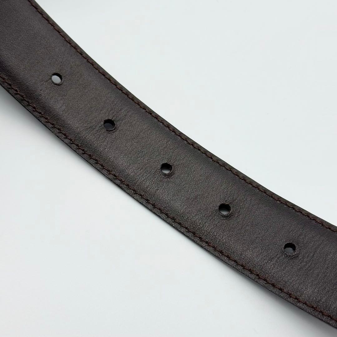 ✨箱付美品✨カルティエ コネクトクロス ベルト 本革 シルバー金具 男女兼用