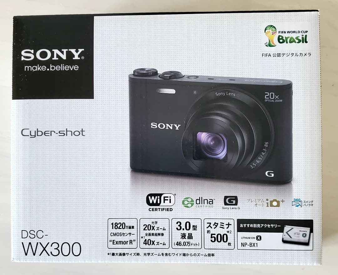 美品★SONY Cyber-shot DSC-WX300★ WiFi機能付き