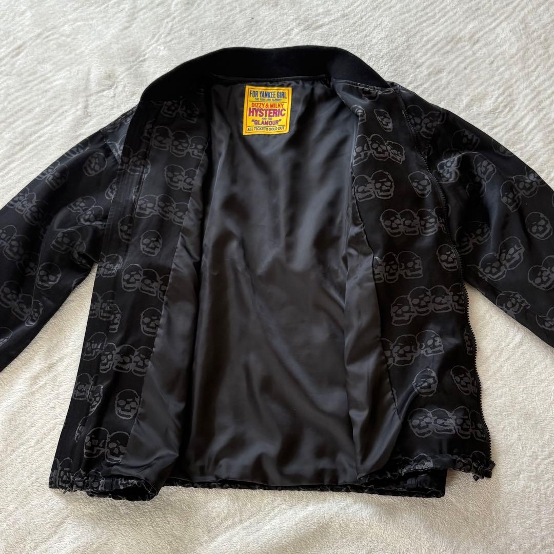 Hysteric Glamour スカル 変形スカジャン FREE 日本製