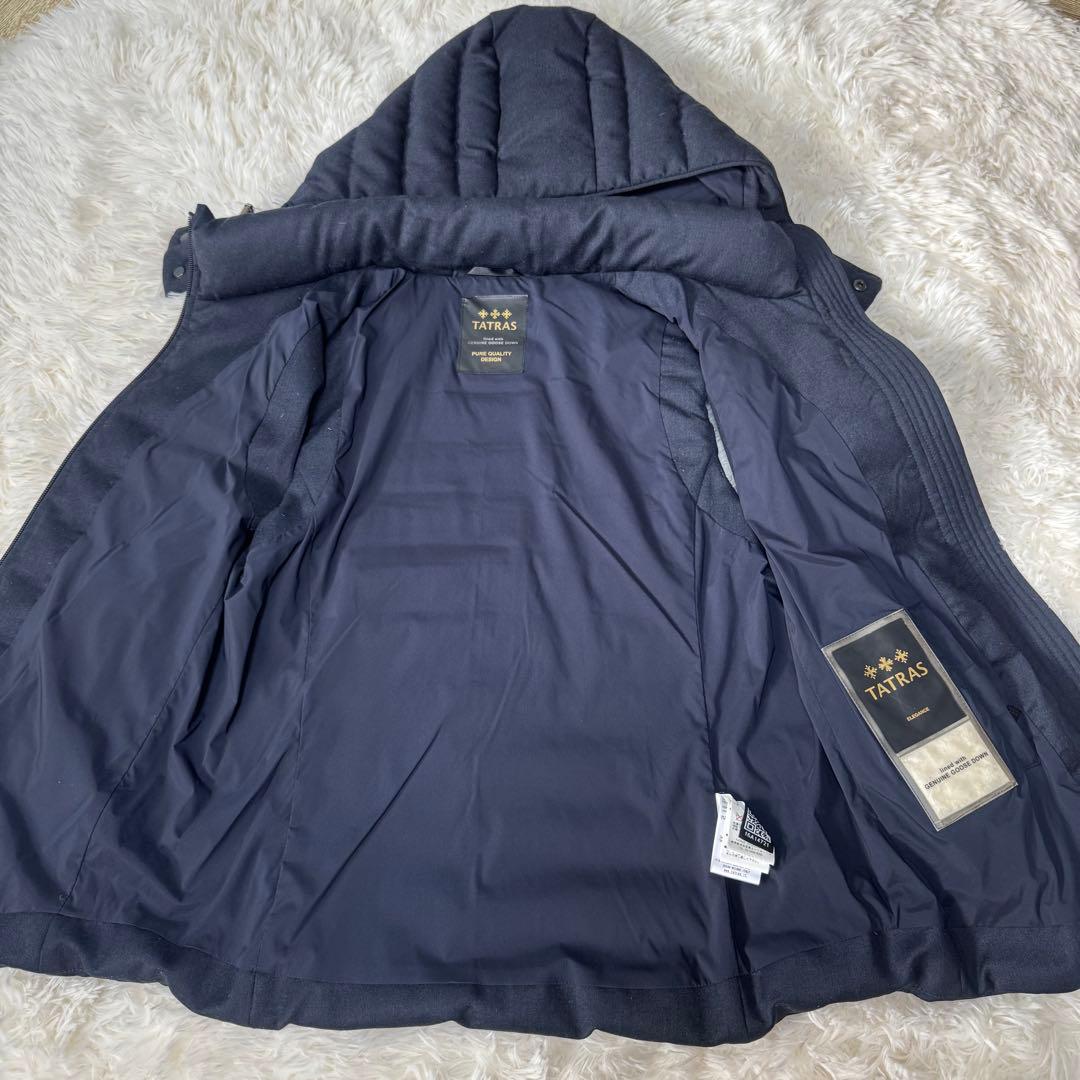 タトラス GIOCONDA ダウンベスト 2way 紺　ネイビー 03