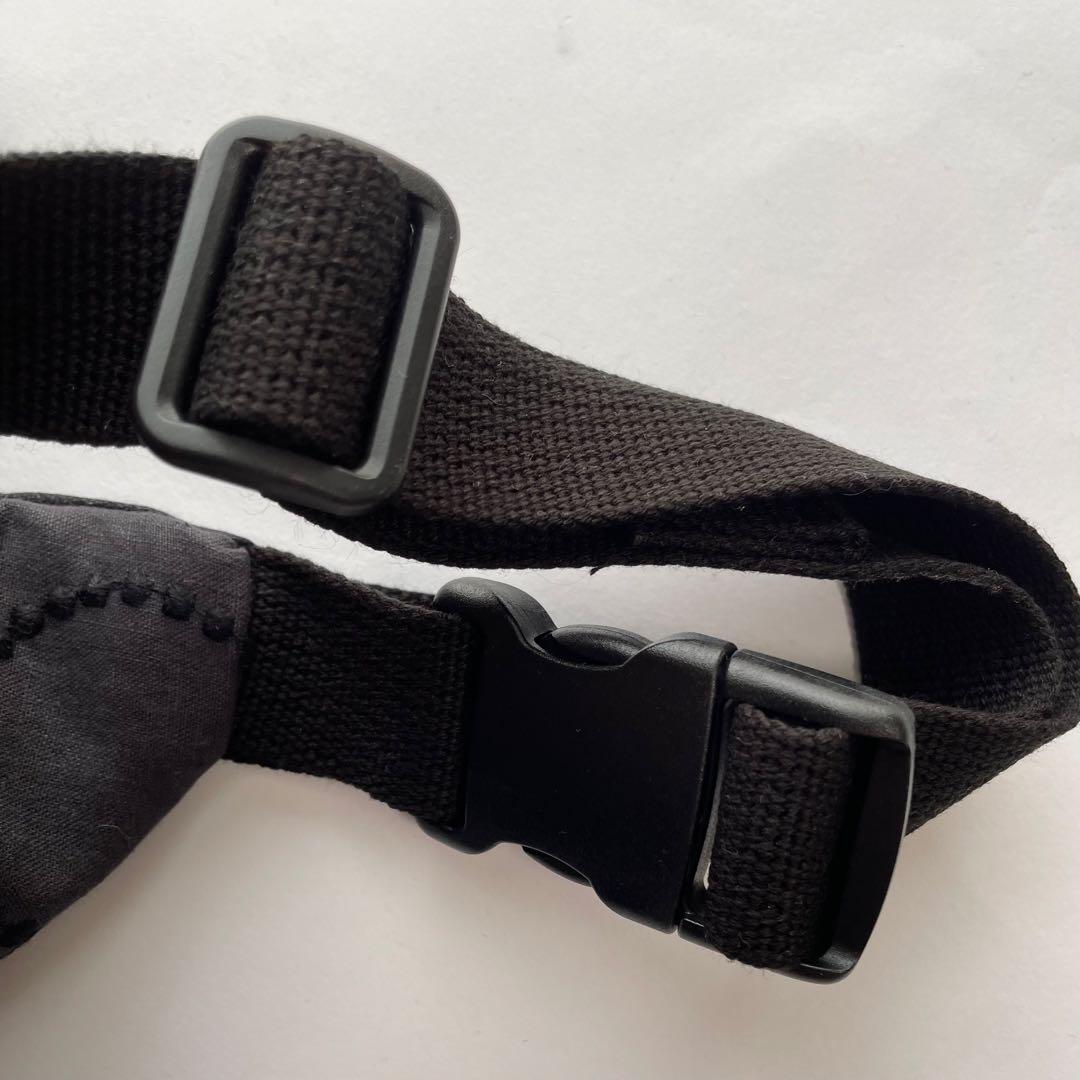 ミナペルホネン タンバリンチャコール　ハンドメイドボディバッグ