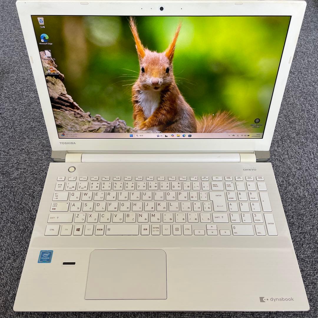 【訳あり】新品SSD256GB dynabook EX/46EW Celeron