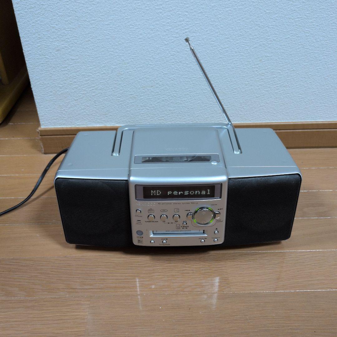 KENWOOD CDMDプレーヤー　コンポ　MDX-L1　動作確認済