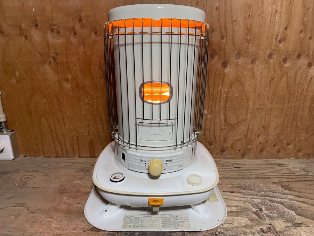 芯乾燥済 石油ストーブコロナ SL-66D キャンプ 中古 分解メンテナンス済