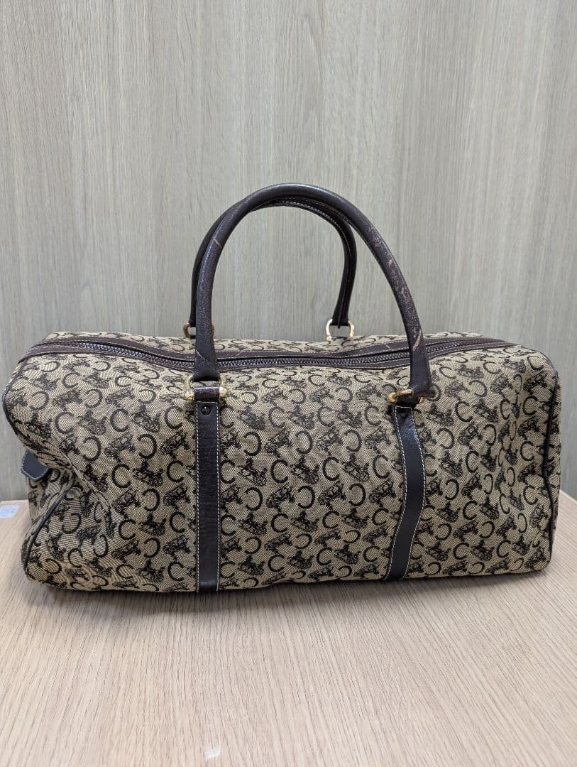 CELINE セリーヌ マカダム ボストンバッグ