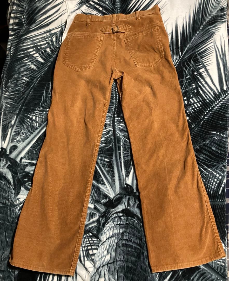 70s 米国製 Levi's 682 コーデュロイ 42 TALON W33