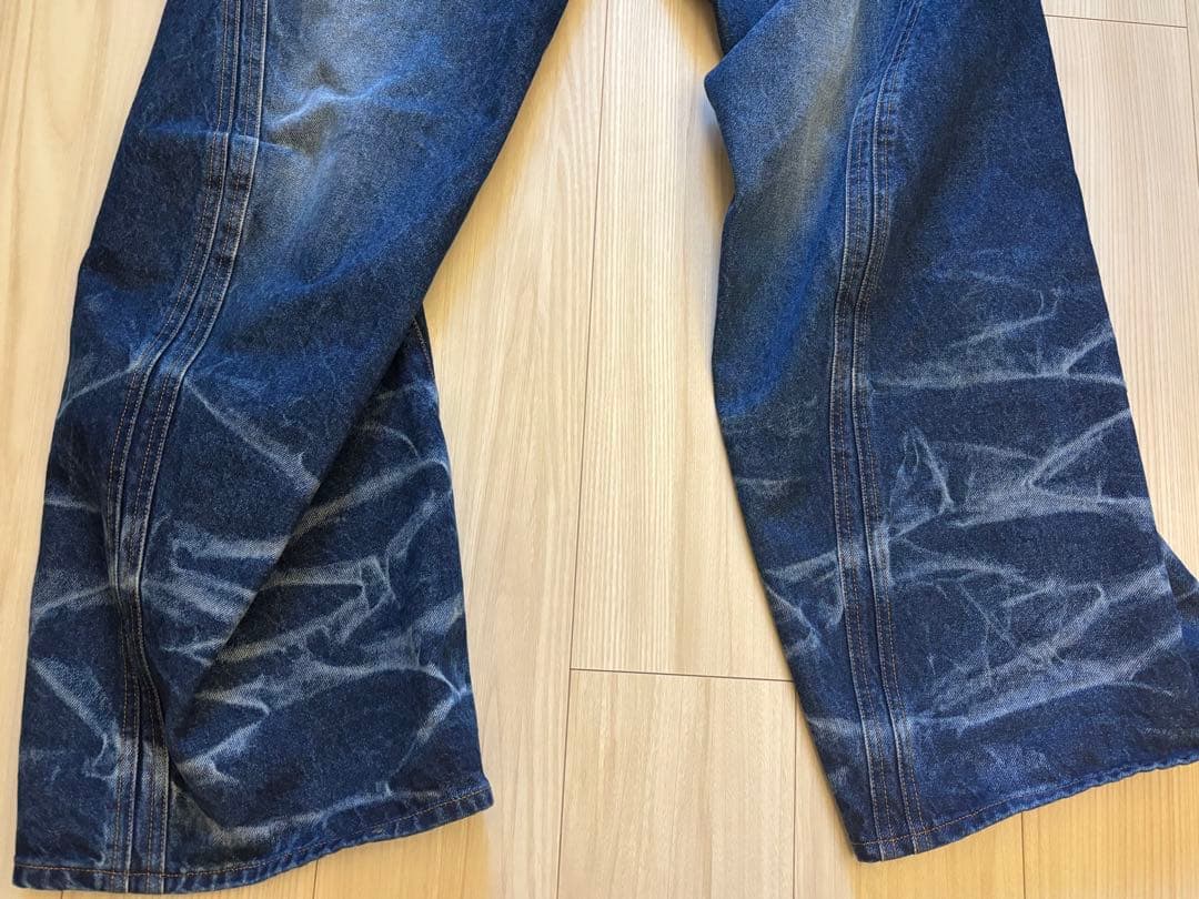 NVRFRGT STUDIOUS別注 3D ツイストワイドデニム size2