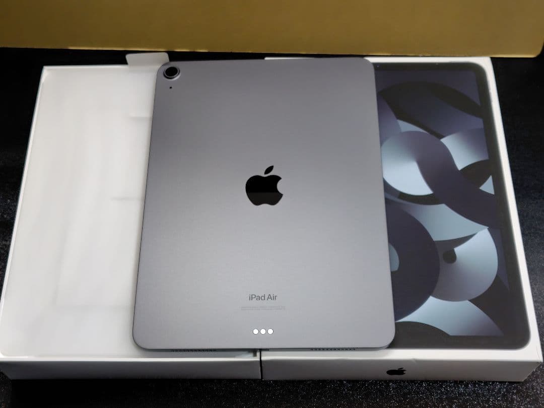 [美品] iPad Air 第5世代 スペースグレイ 64GB WiFiモデル