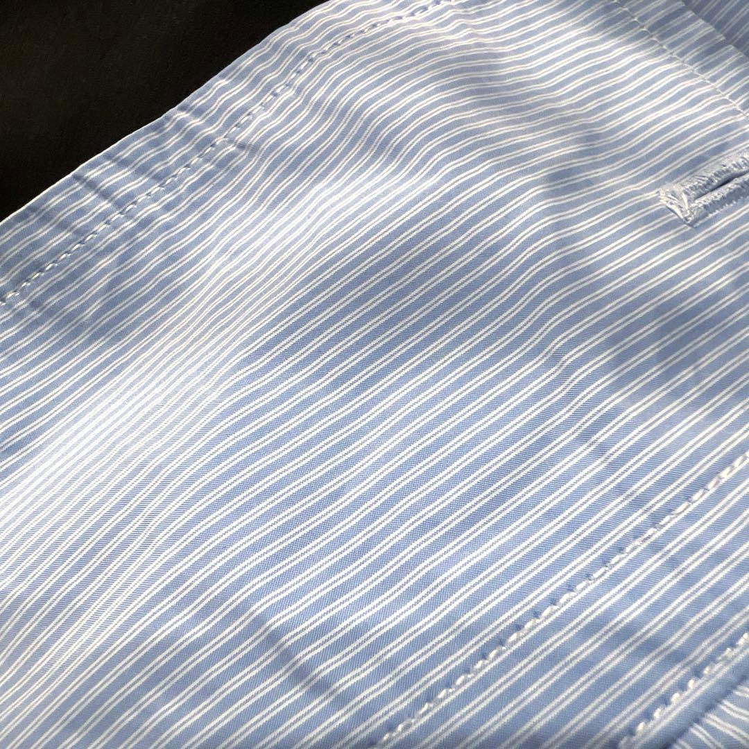 美品 Scye ナイロンタフタ　ビッグシャツ 38