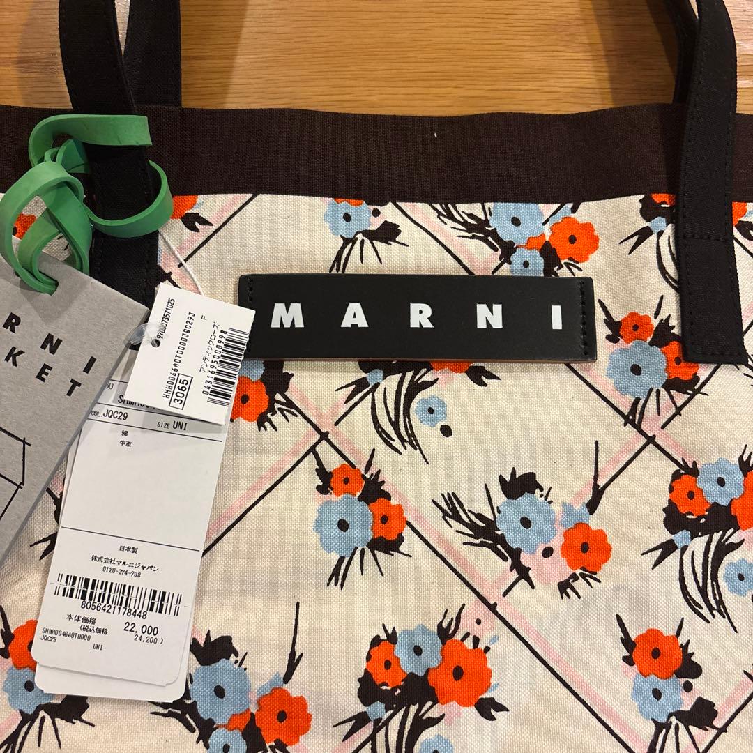 MARNIMARKET　バンダナトート（マルニマーケット）　アンティックローズ