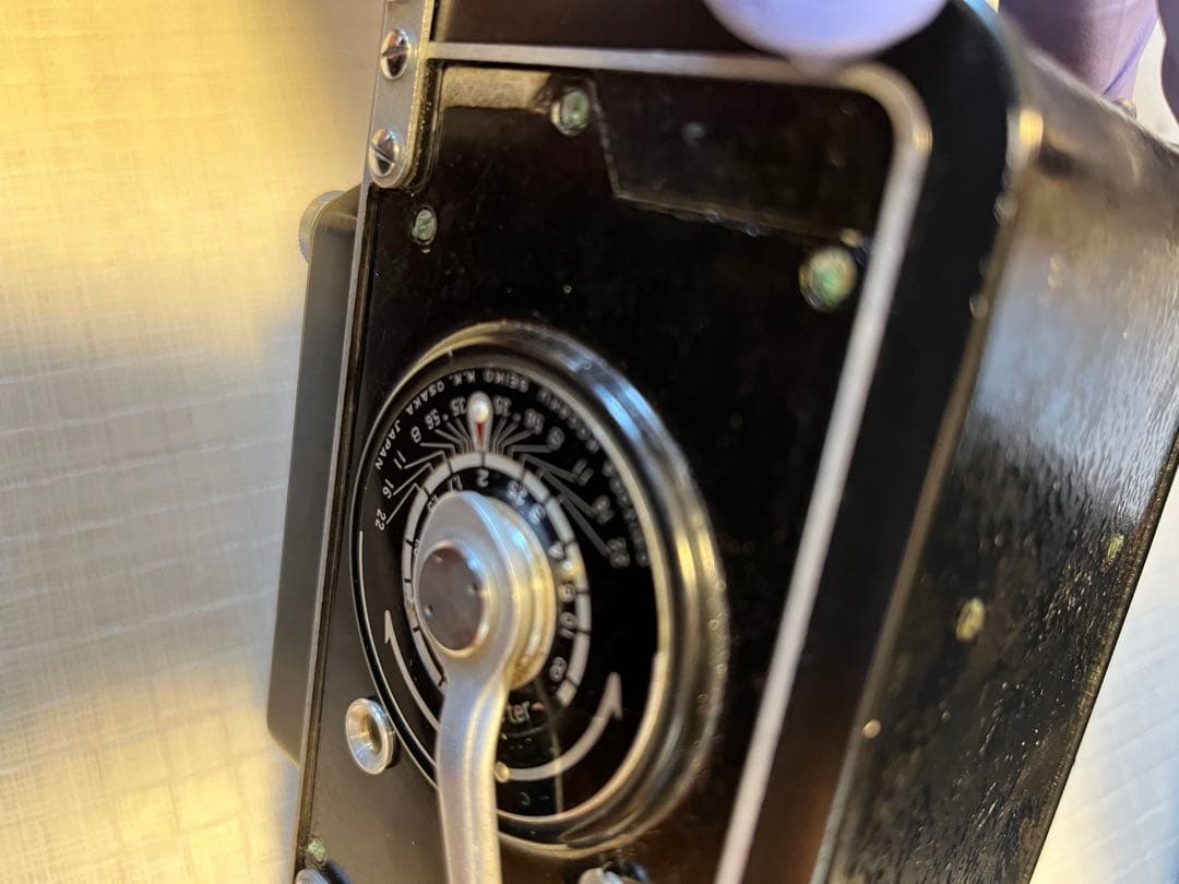 【minolta AUTOCORDカメラ】二眼レフカメラ ビューレンズ1:3.2