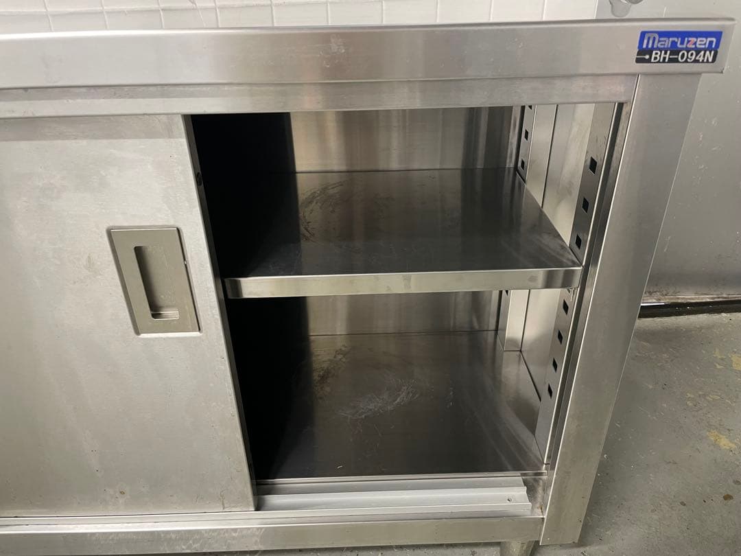 ステンレススチール収納キャビネット マルゼン　BH-094N