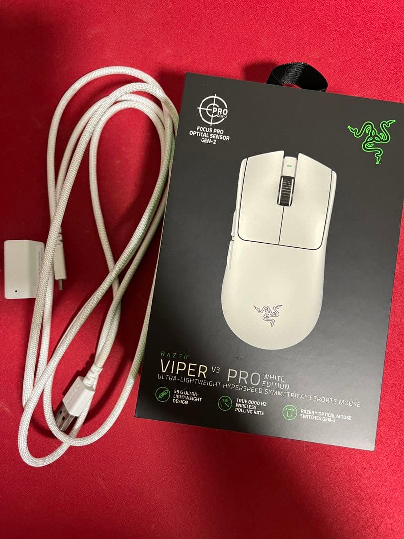 マウス・トラックボール RAZER VIPER V3 PRO WHITE