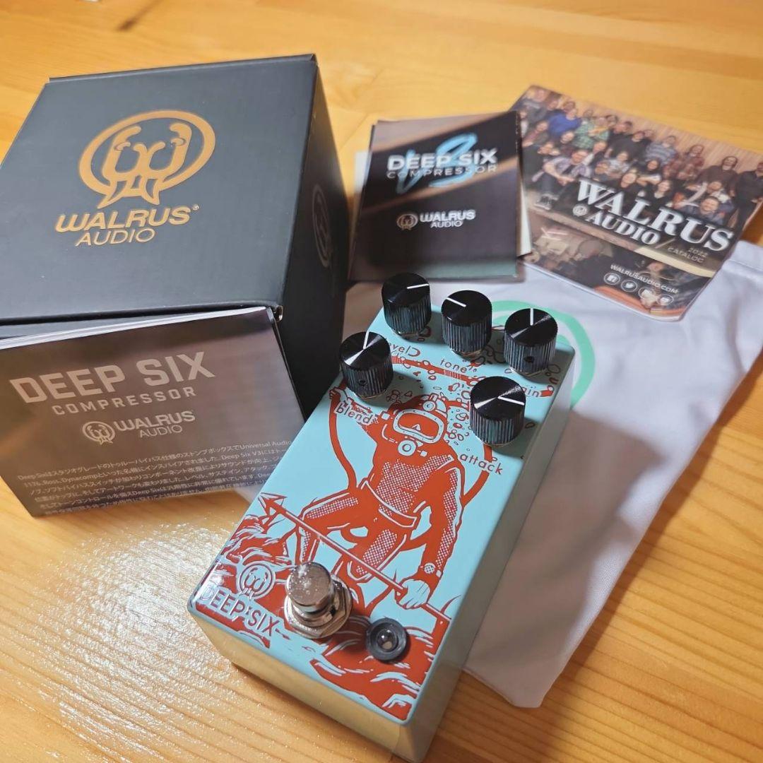 ギター Walrus Audio Deep six Compressor V3