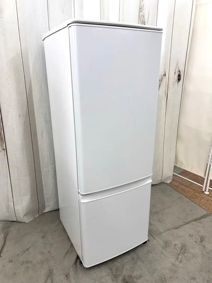 2024年製　三菱　168L 冷凍冷蔵庫　MR-P17J-W