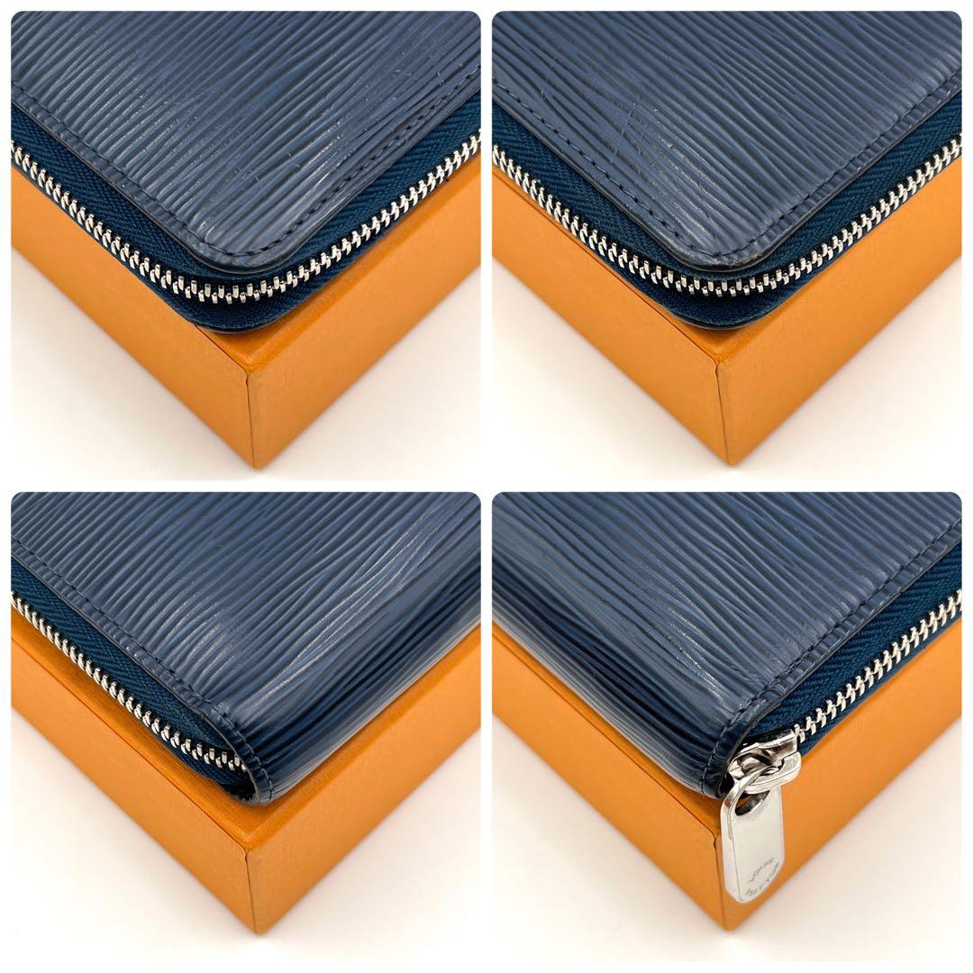 【新型】ルイヴィトン エピ ジッピーウォレット 長財布 アンディゴブルー