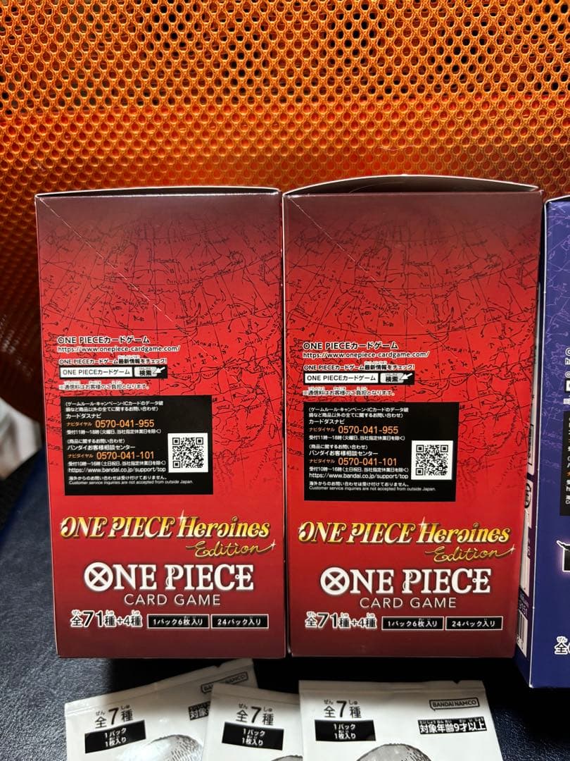 ワンピースカード　ヒロインズエディション、エッグヘッド 3BOX テープ付き