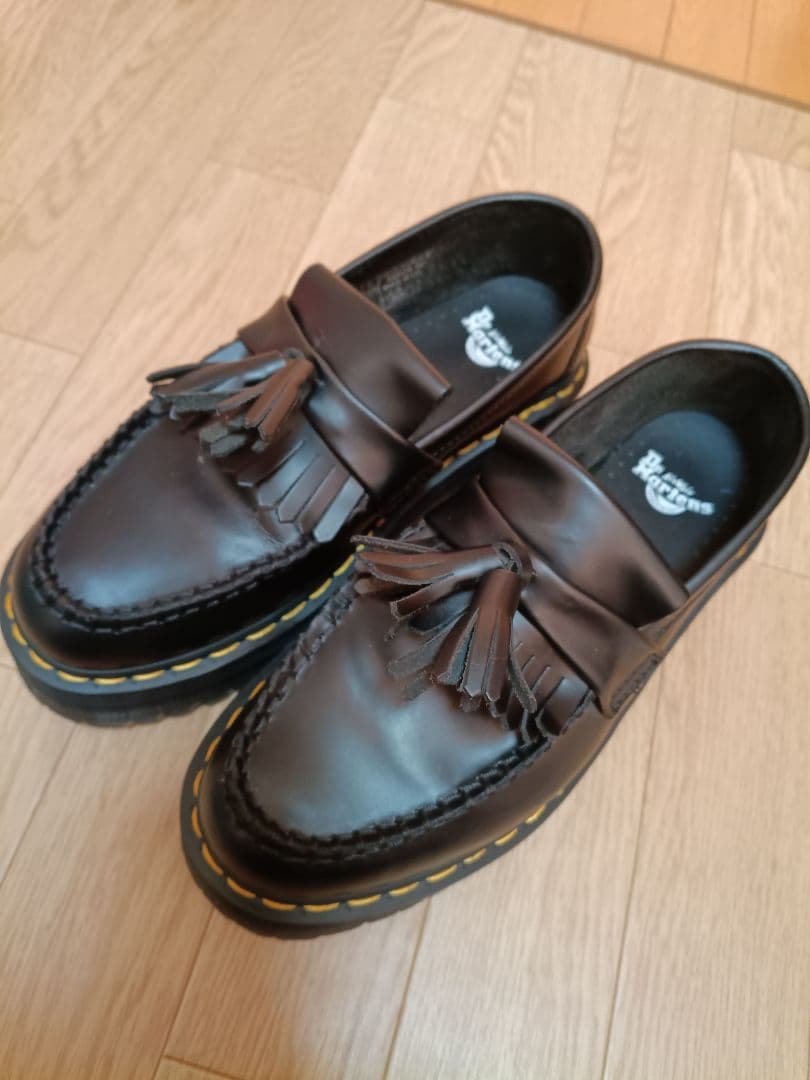 Dr. Martens 厚底 ローファーブラック UK5 ドクターマーチン