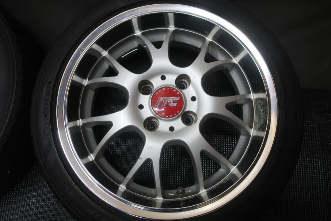 ITC 15×5.5J +45 PCD100 4穴 165/50R15 軽自動車