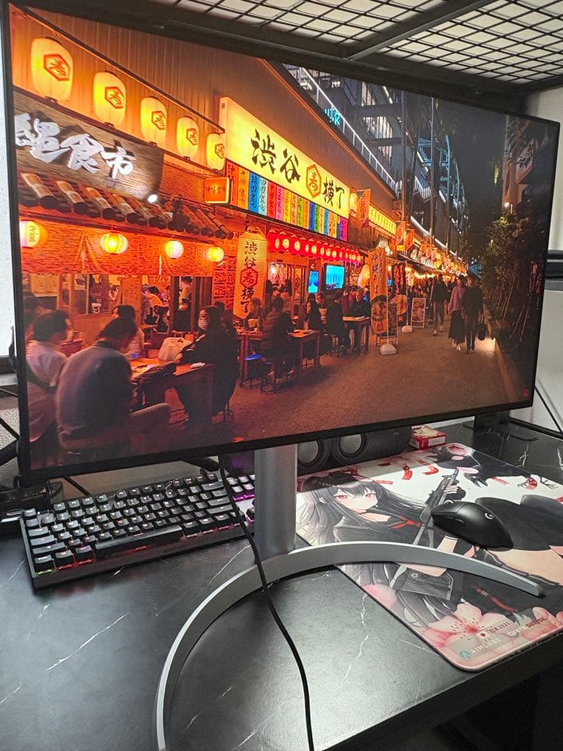 【ジャンク】LG 4k ゲーミングモニター 120hz