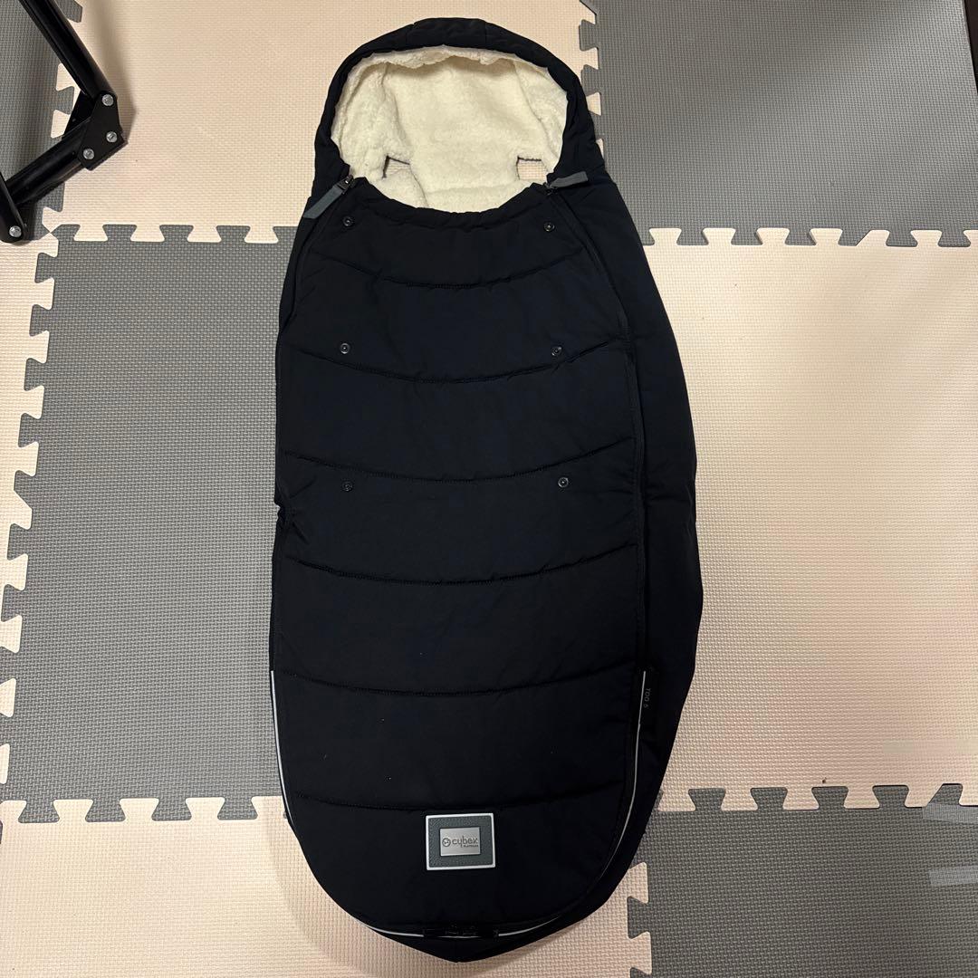 超美品！サイベックス プラチナム フットマフ セピアブラック【全シリーズ対応】