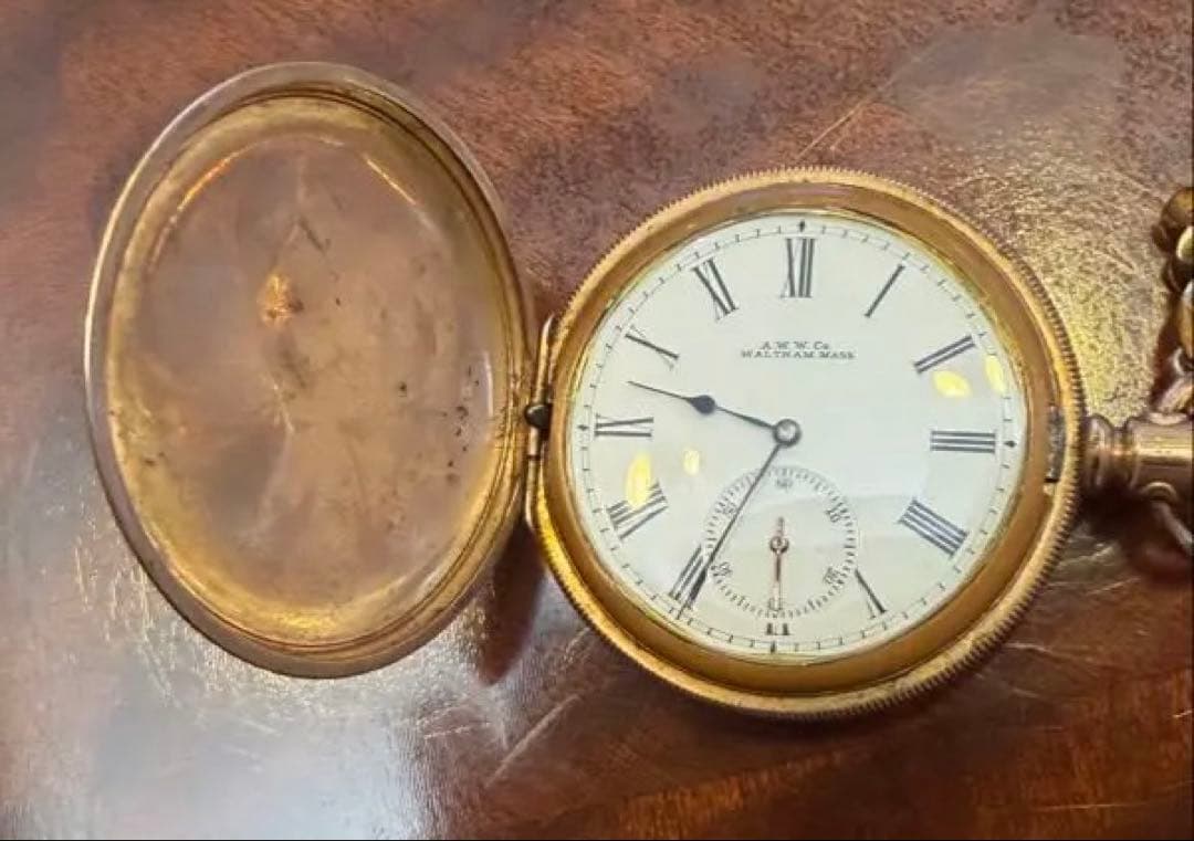 H*K様 Waltham 懐中時計　稼働中