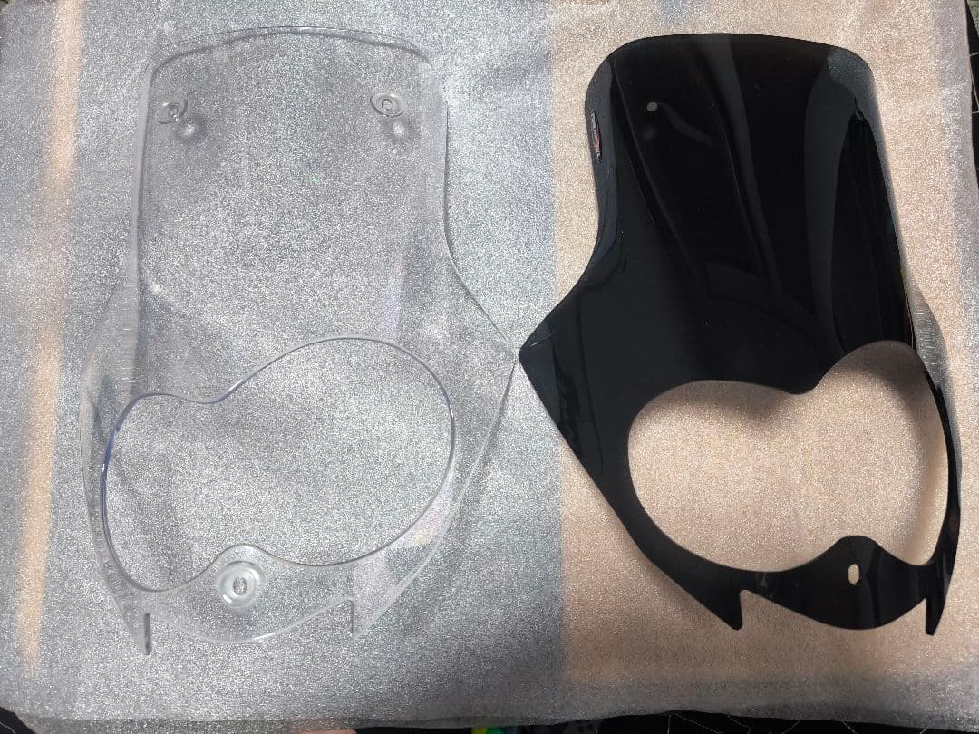 crf250Rally スクリーン スモーク・クリア シールドセット