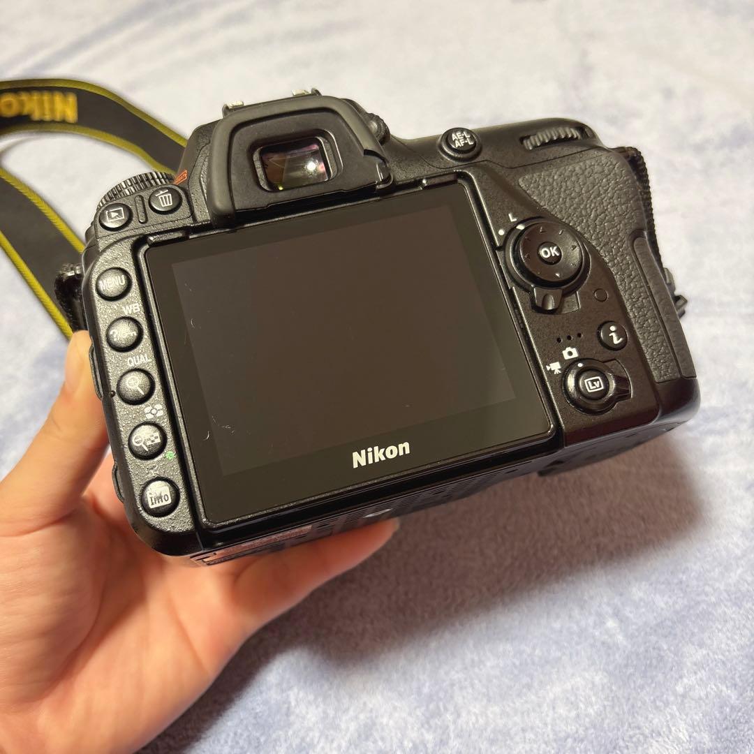 NikonD7500本体 一眼レフ 望遠ズームレンズ