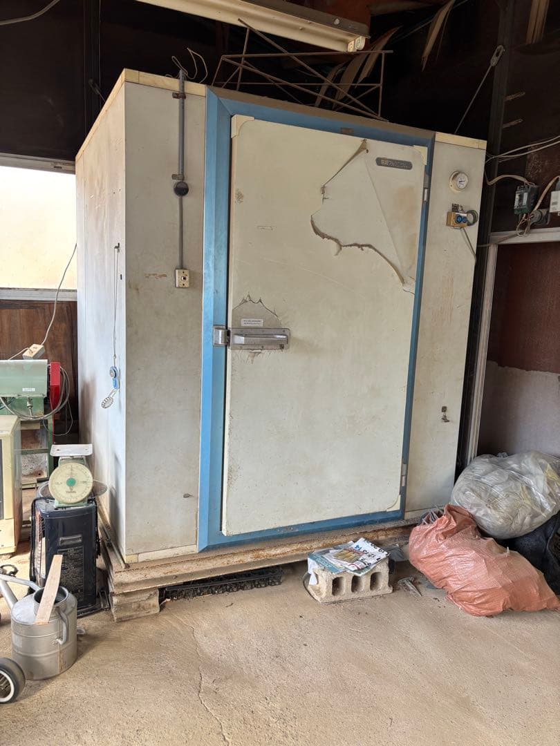 プレハブ冷蔵庫　1坪　分解・持ち帰りにて　価格交渉歓迎