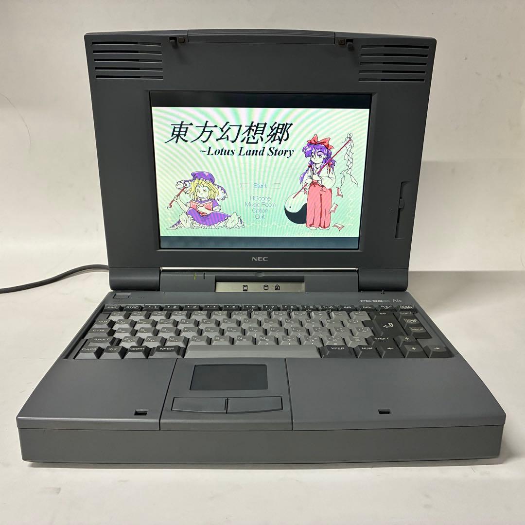 SATA SSD PC9821Nx／C7 昭和レトロゲーム MS-DOS 東方