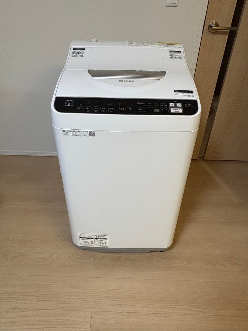 SHARP ES-TX5F 縦型洗濯機 乾燥機能付き　本体