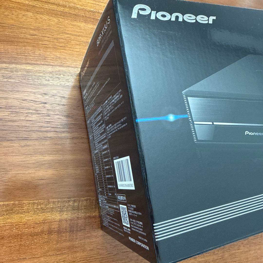 Pioneer BDR-X13J-S 外付けBD/DVD/CDライター　新品