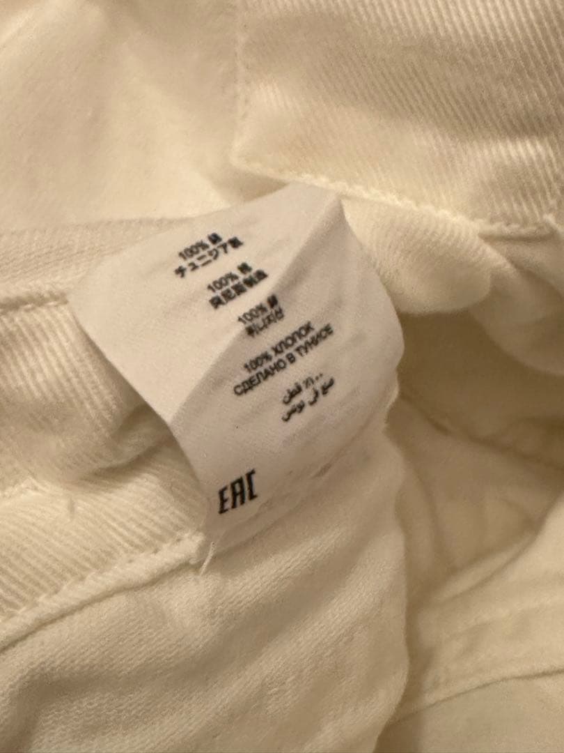 DRIES VAN NOTEN ホワイトオーバーオール