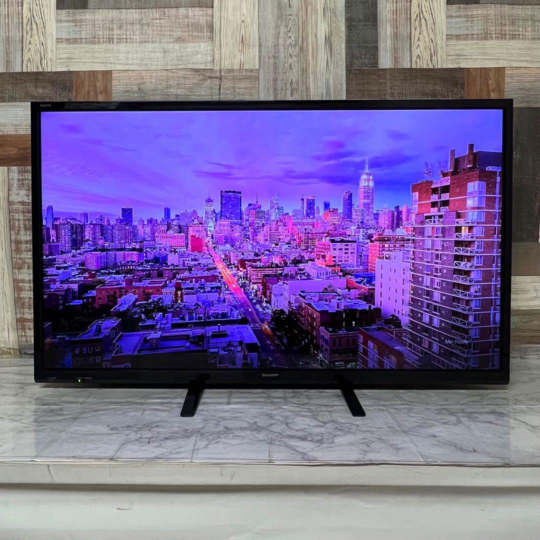 即日受渡❣️全国送料込シャープ AQUOS 40型液晶テレビ　裏番組録画対応