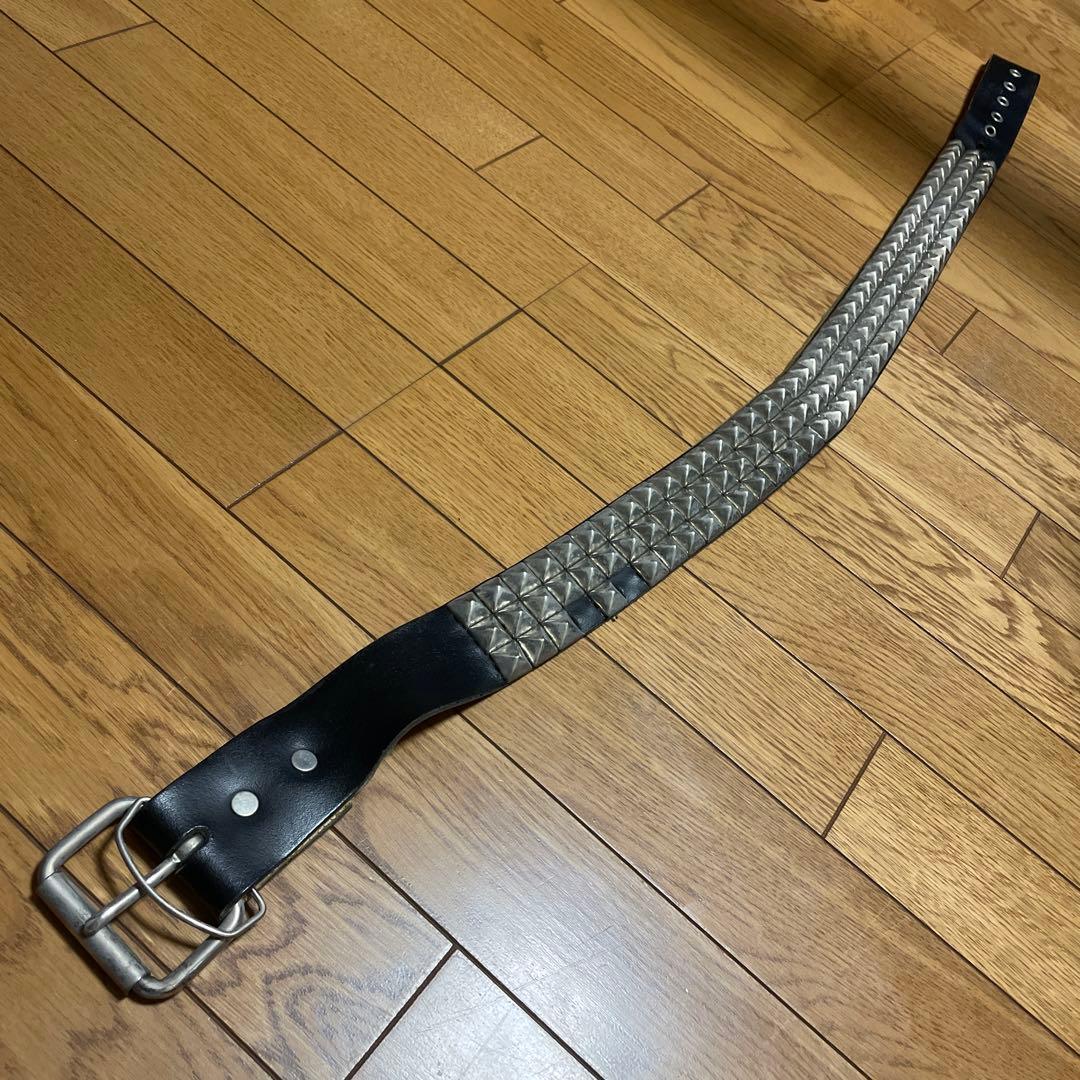 wendy's 3連　鋲ベルト