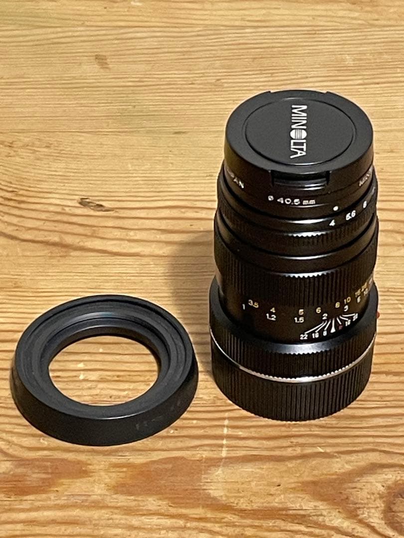 美品MマウントMINOLTA M-ROKKOR 90mm f/4 ミノルタレンズ