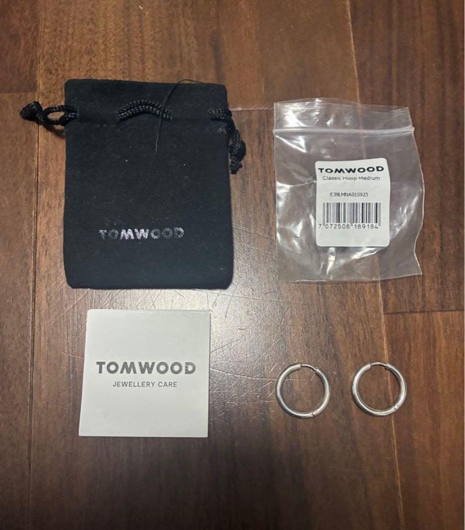 TOMWOOD シルバーピアス ミディアム